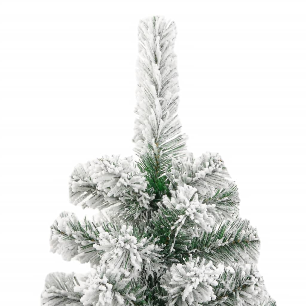 Kunstkerstboom met scharnieren en sneeuw 240 cm is nu te koop bij PeponiXL, paradijselijk wonen!
