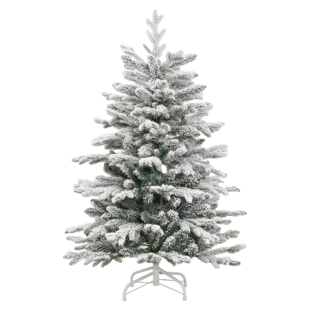 Kunstkerstboom met scharnieren en sneeuw 120 cm is nu te koop bij PeponiXL, paradijselijk wonen!