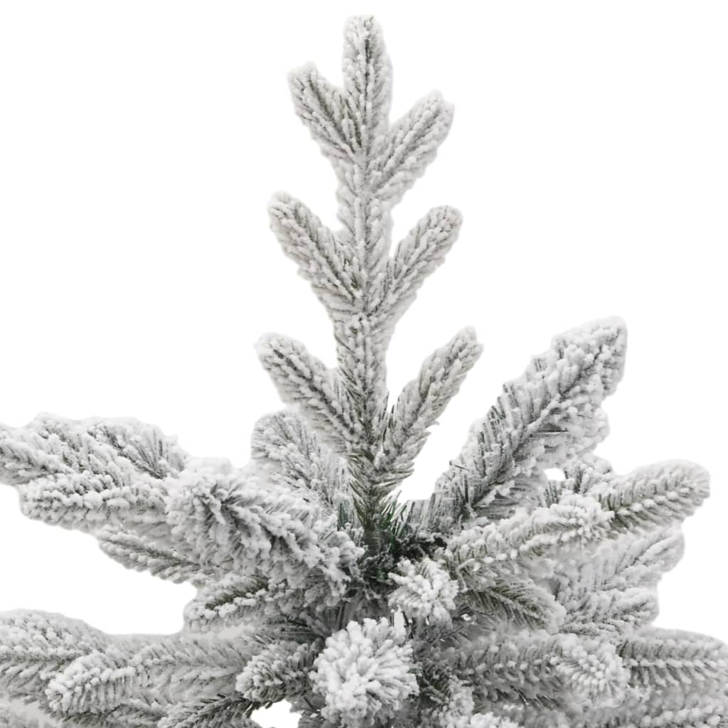 Kunstkerstboom met scharnieren en sneeuw 120 cm is nu te koop bij PeponiXL, paradijselijk wonen!