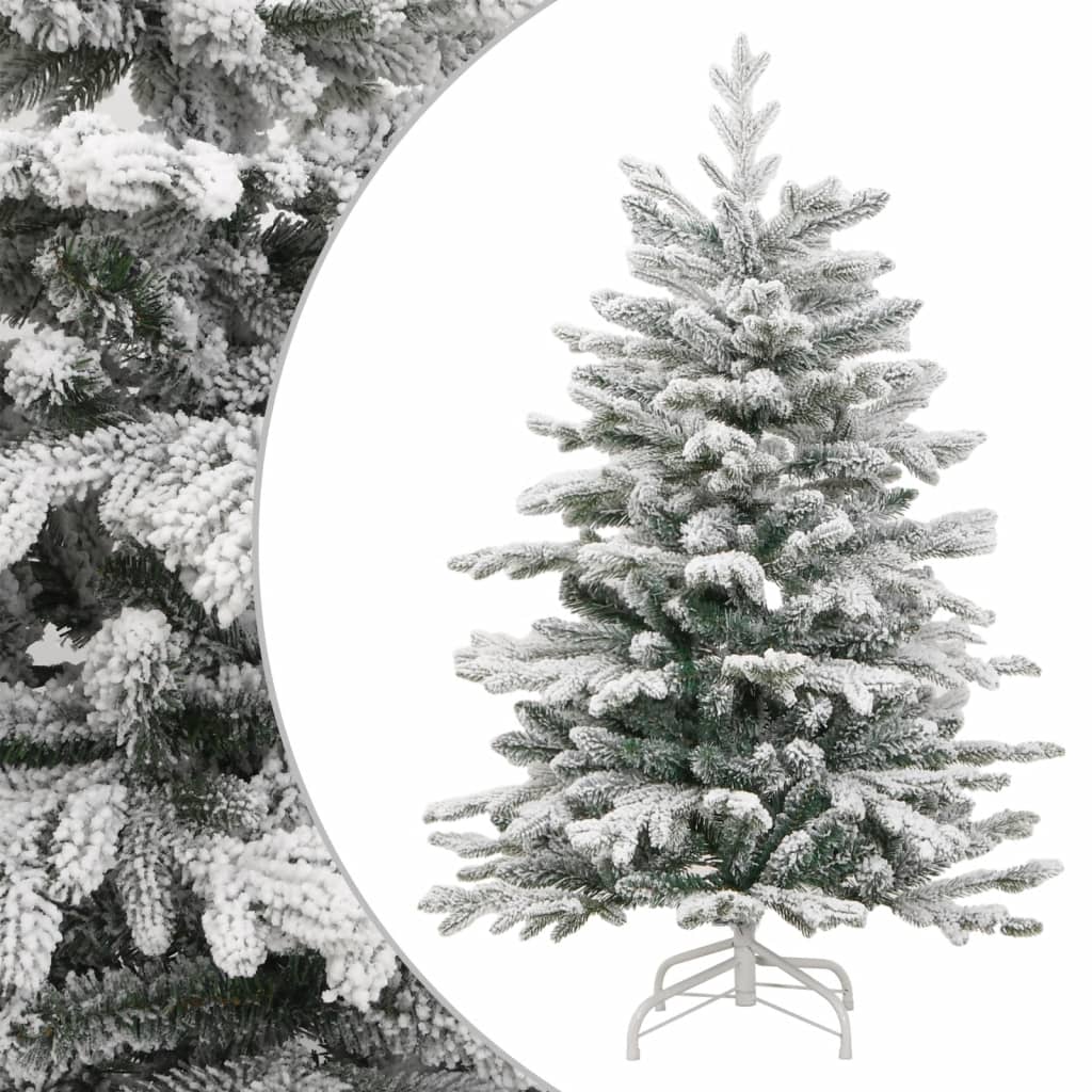 Kunstkerstboom met scharnieren en sneeuw 180 cm is nu te koop bij PeponiXL, paradijselijk wonen!