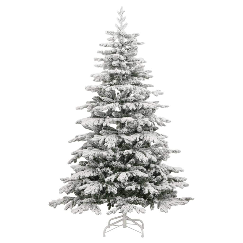 Kunstkerstboom met scharnieren en sneeuw 180 cm is nu te koop bij PeponiXL, paradijselijk wonen!