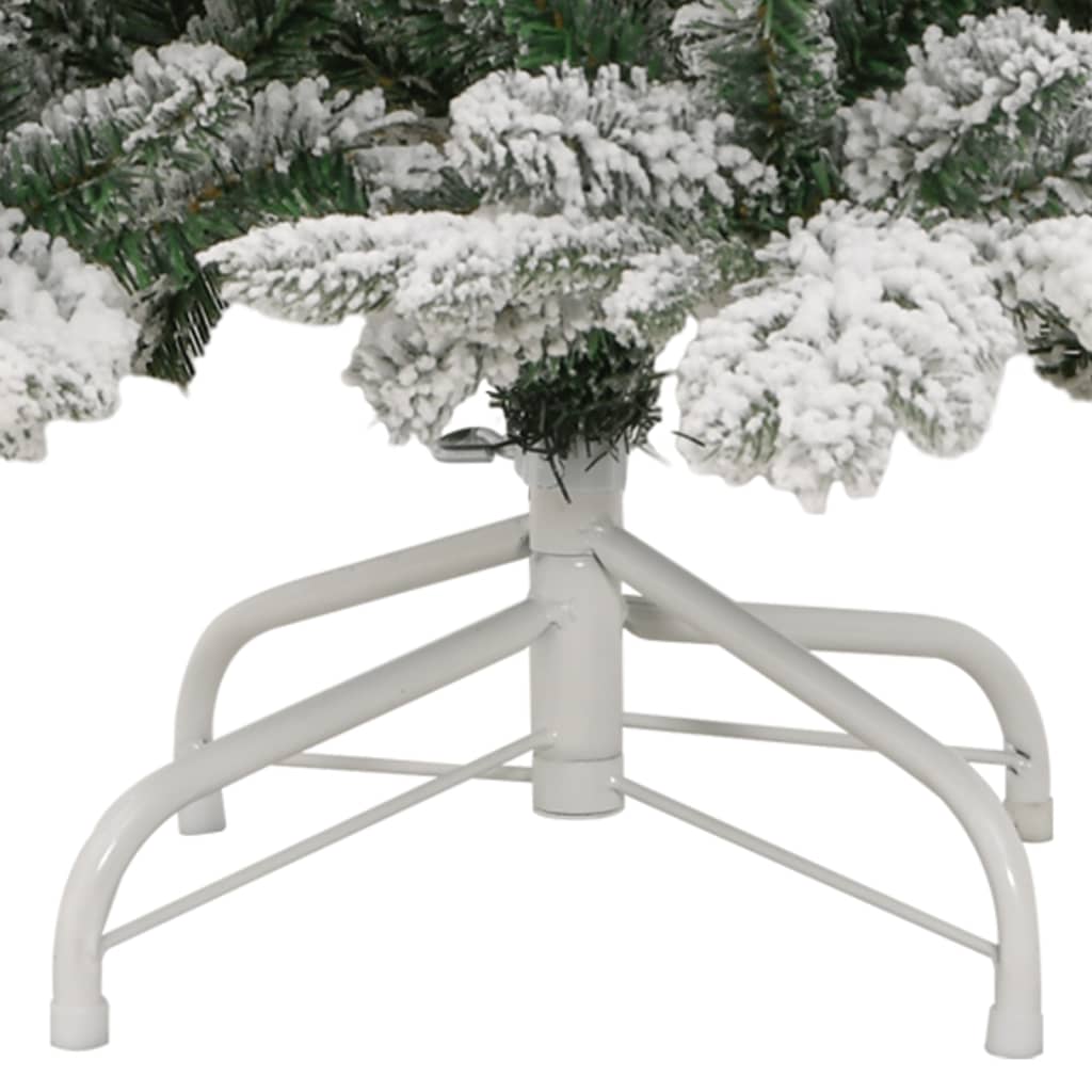 Kunstkerstboom met scharnieren en sneeuw 180 cm is nu te koop bij PeponiXL, paradijselijk wonen!