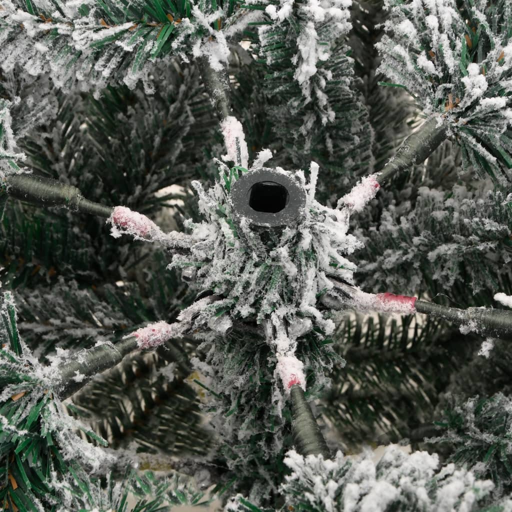 Kunstkerstboom met scharnieren en sneeuw 180 cm is nu te koop bij PeponiXL, paradijselijk wonen!