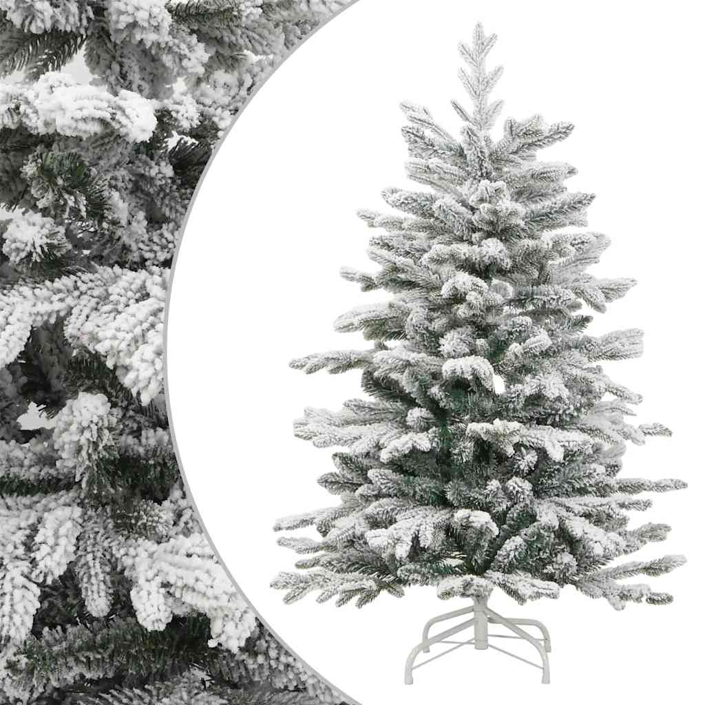 Kunstkerstboom met scharnieren en sneeuw 210 cm is nu te koop bij PeponiXL, paradijselijk wonen!