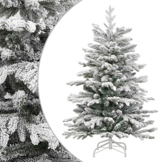Kunstkerstboom met scharnieren en sneeuw 210 cm is nu te koop bij PeponiXL, paradijselijk wonen!