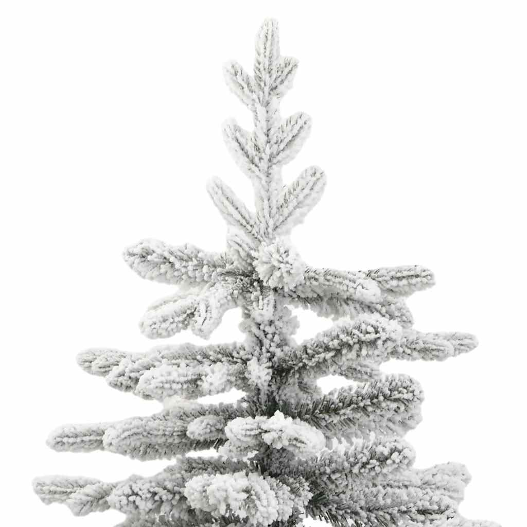 Kunstkerstboom met scharnieren en sneeuw 210 cm is nu te koop bij PeponiXL, paradijselijk wonen!