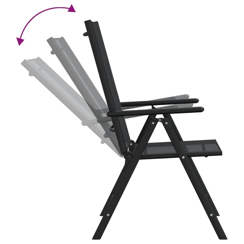 7-delige Tuinset aluminium zwart is nu te koop bij PeponiXL, paradijselijk wonen!