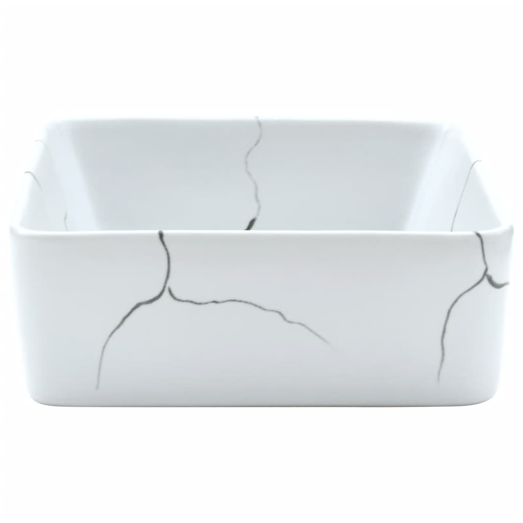 Opzetwasbak rechthoekig 46x35,5x13 cm keramiek wit is nu te koop bij PeponiXL, paradijselijk wonen!