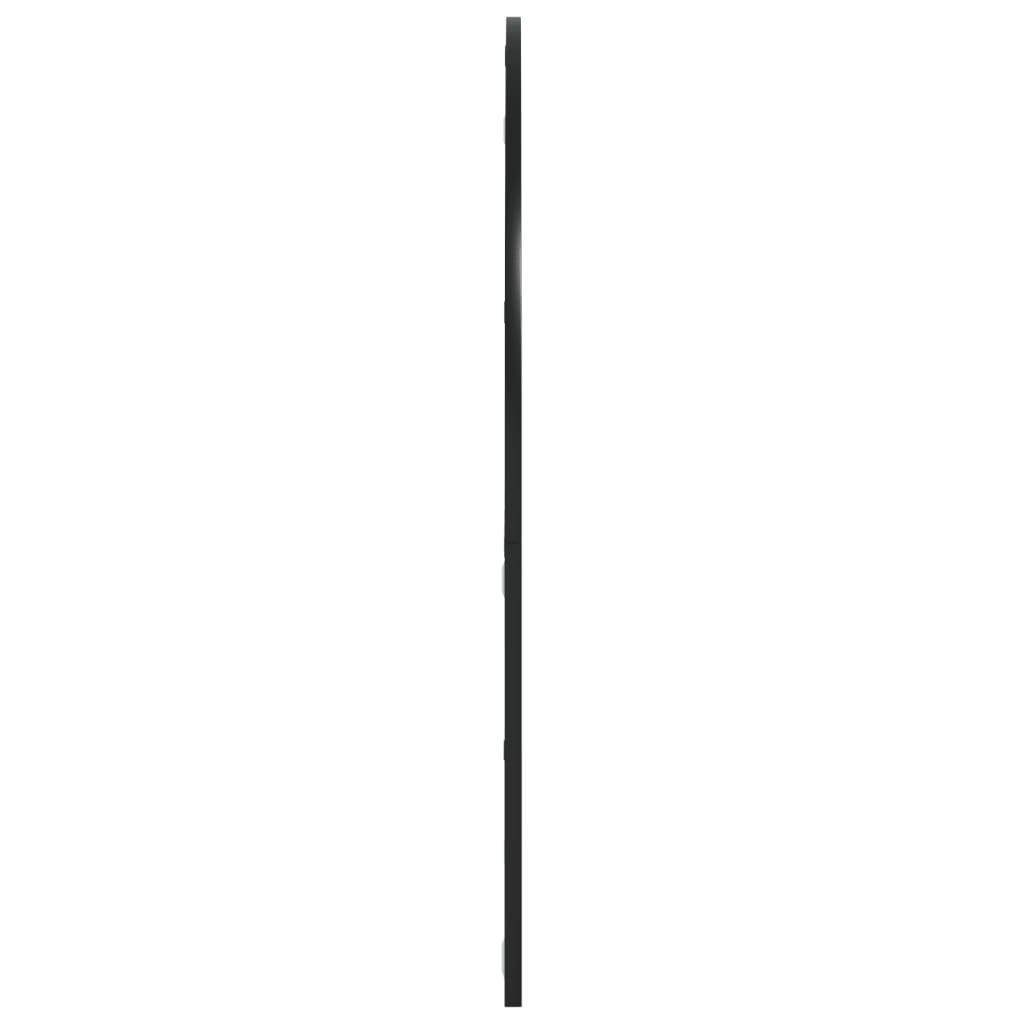 Wandspiegel boog 100x90 cm ijzer zwart is nu te koop bij PeponiXL, paradijselijk wonen!