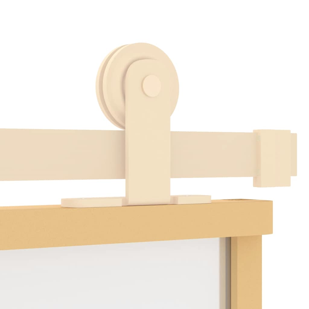 Schuifdeur 102,5x205 cm mat ESG-glas en aluminium goudkleurig is nu te koop bij PeponiXL, paradijselijk wonen!