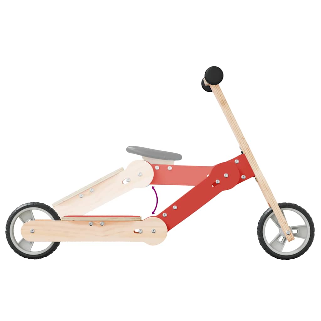 Kinderstep 2-in-1 rood is nu te koop bij PeponiXL, paradijselijk wonen!