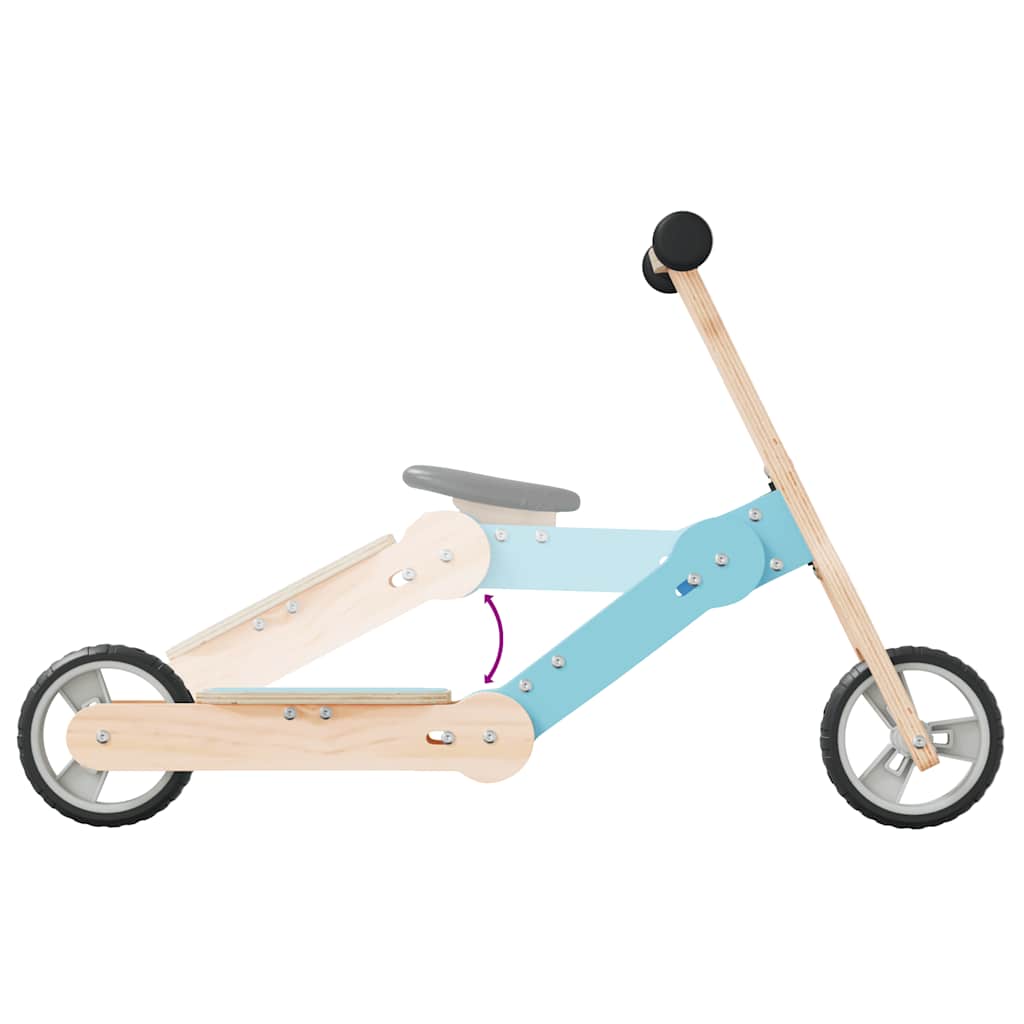 Kinderstep 2-in-1 lichtblauw is nu te koop bij PeponiXL, paradijselijk wonen!