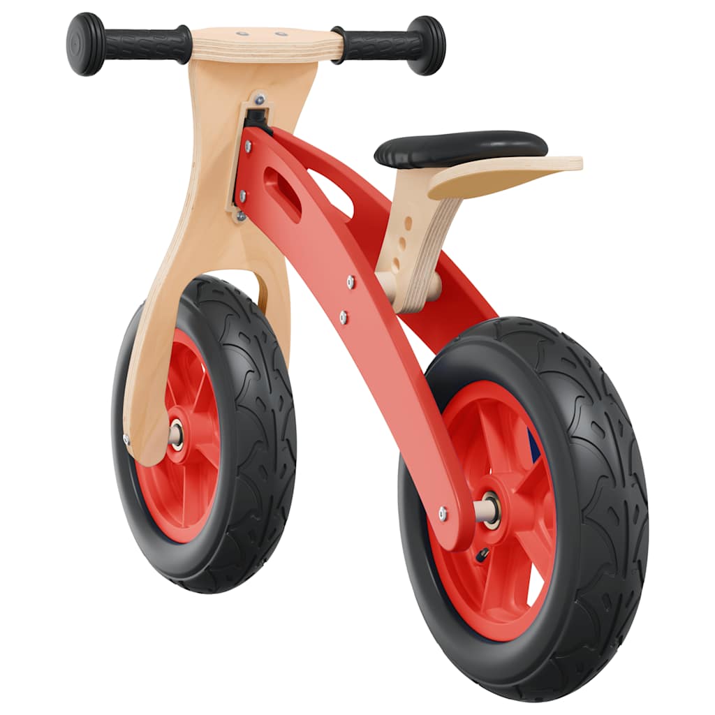 Loopfiets voor kinderen met luchtbanden rood is nu te koop bij PeponiXL, paradijselijk wonen!