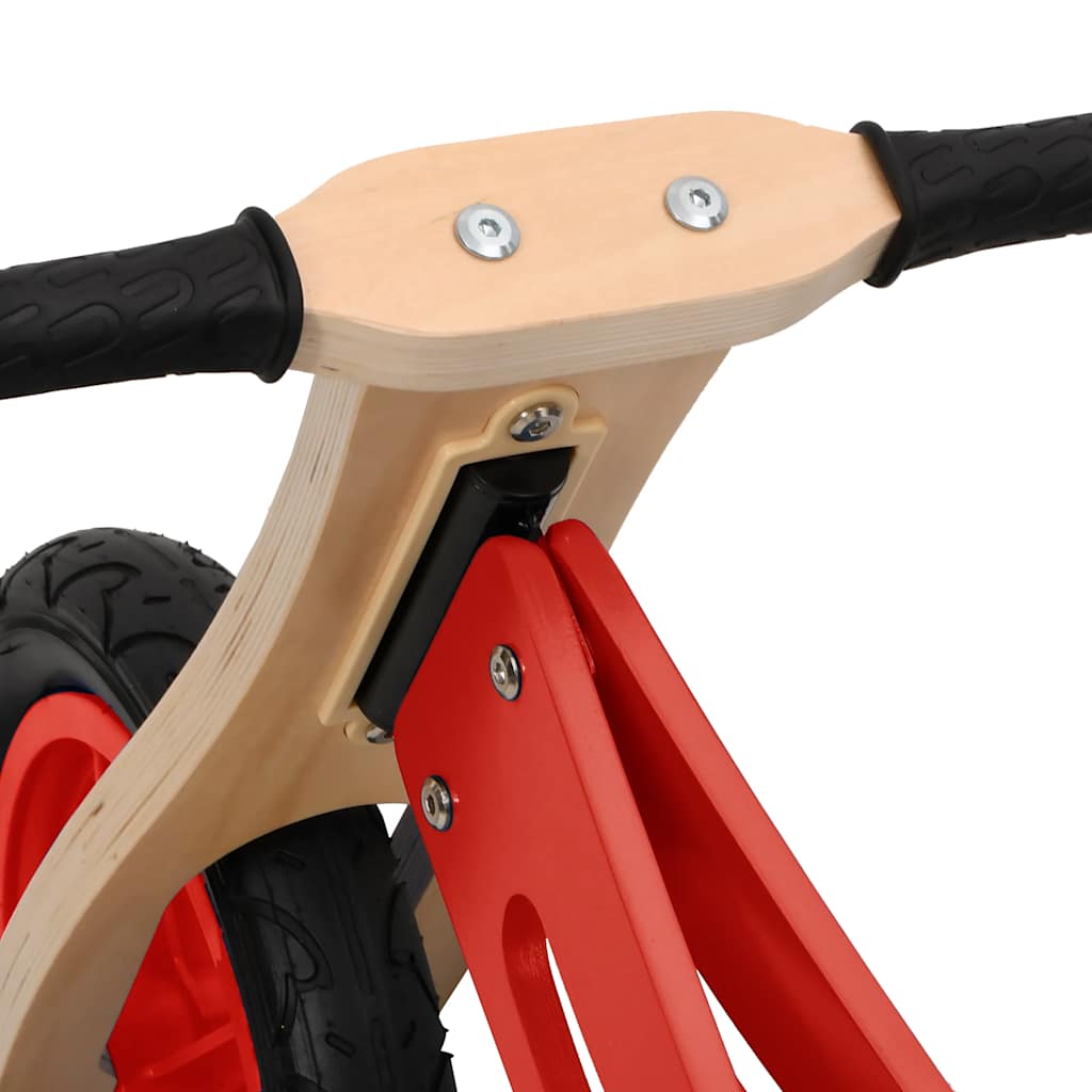 Loopfiets voor kinderen met luchtbanden rood is nu te koop bij PeponiXL, paradijselijk wonen!