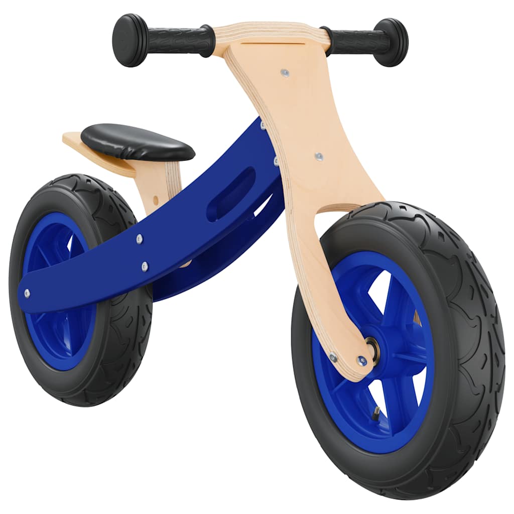 Loopfiets voor kinderen met luchtbanden blauw is nu te koop bij PeponiXL, paradijselijk wonen!