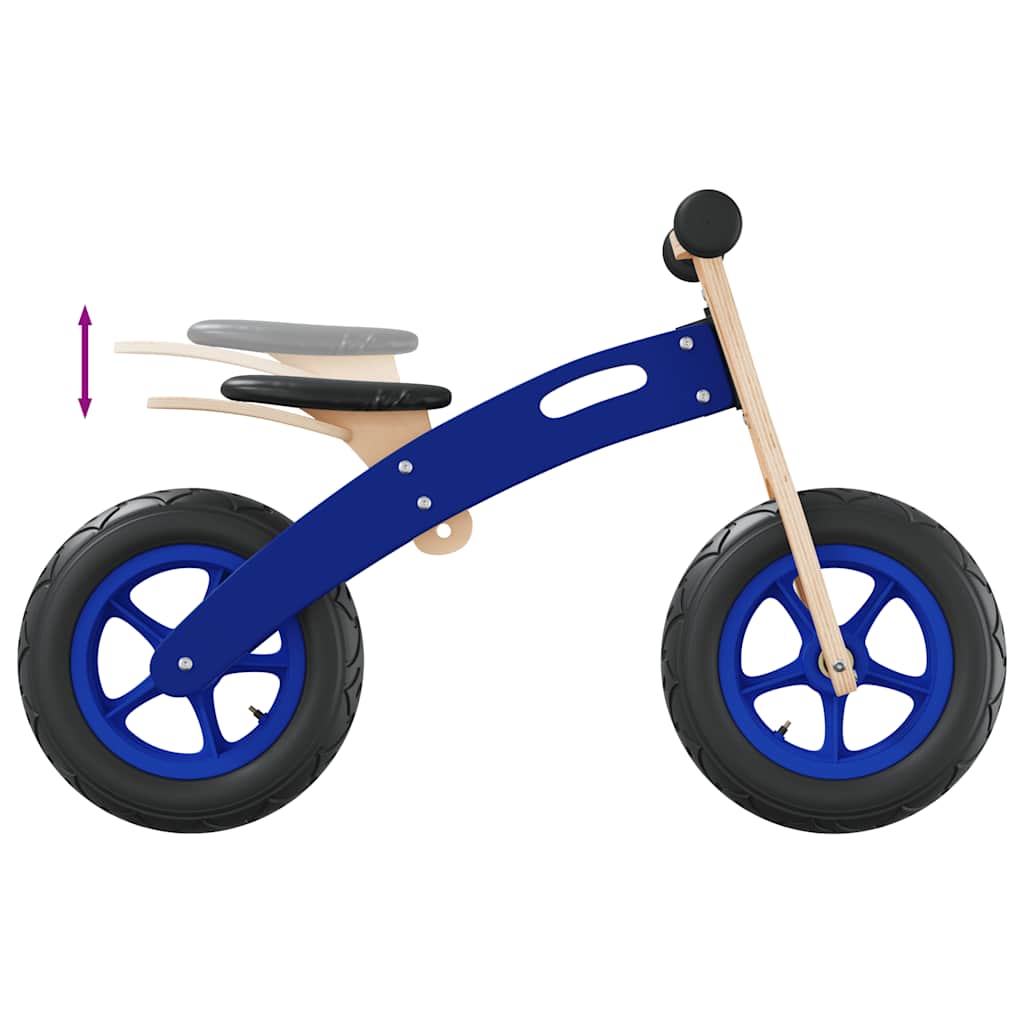Loopfiets voor kinderen met luchtbanden blauw is nu te koop bij PeponiXL, paradijselijk wonen!