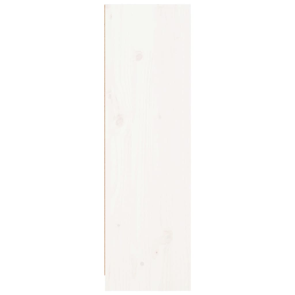 Boekenkast 70x33x110 massief grenenhout wit is nu te koop bij PeponiXL, paradijselijk wonen!