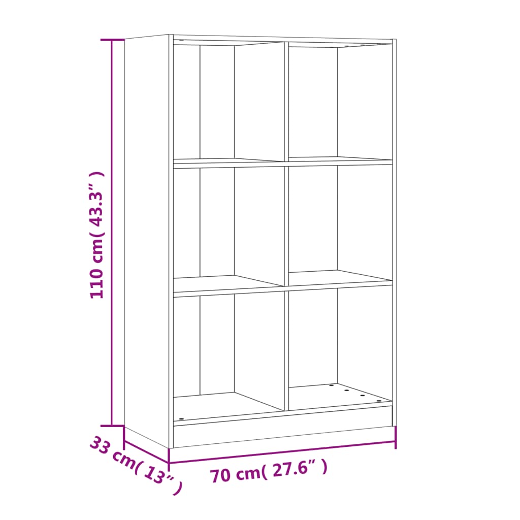 Boekenkast 70x33x110 massief grenenhout wit is nu te koop bij PeponiXL, paradijselijk wonen!