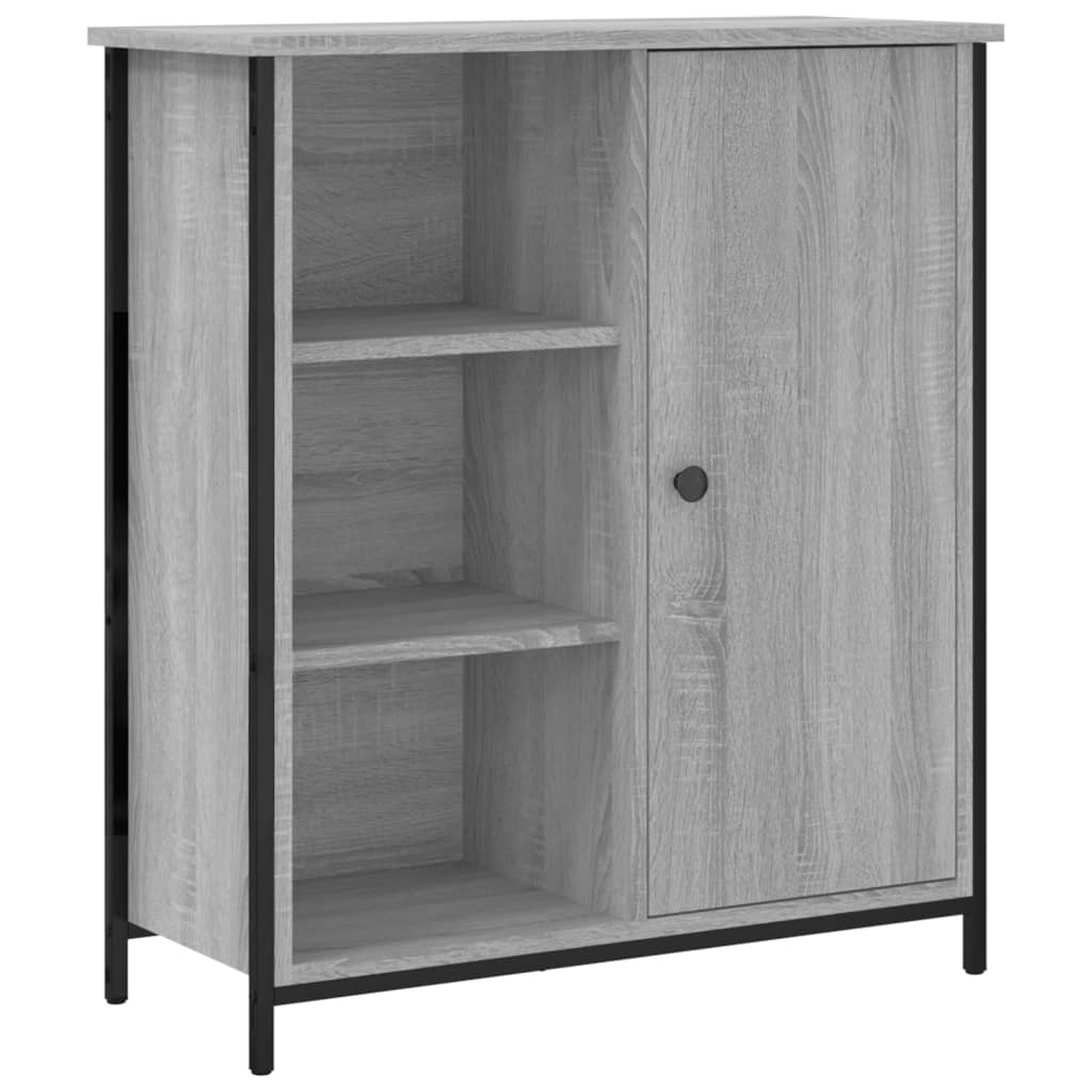 Dressoir 70x30x80 cm bewerkt hout grijs sonoma is nu te koop bij PeponiXL, paradijselijk wonen!