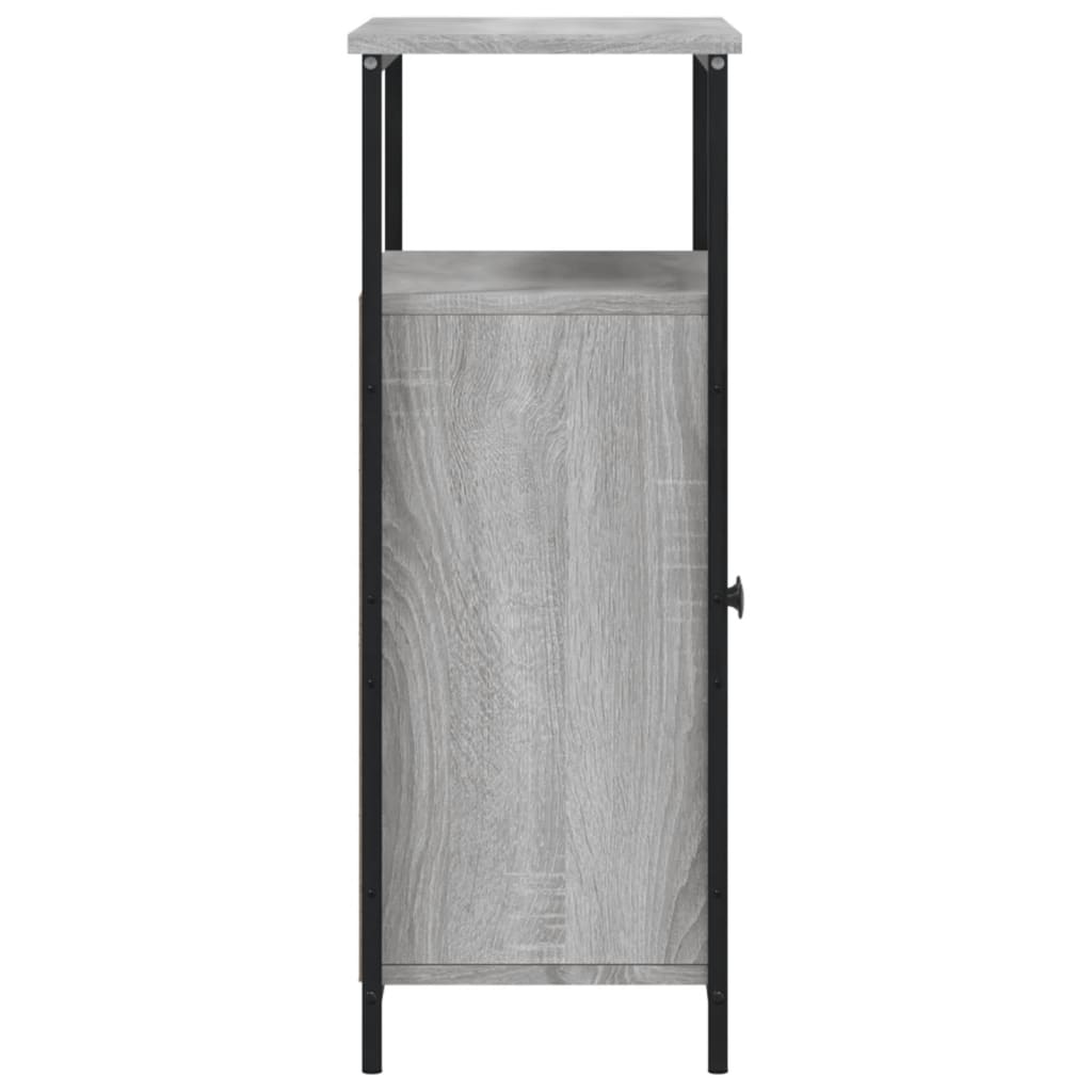 Dressoir 70x30x80 cm bewerkt hout grijs sonoma is nu te koop bij PeponiXL, paradijselijk wonen!