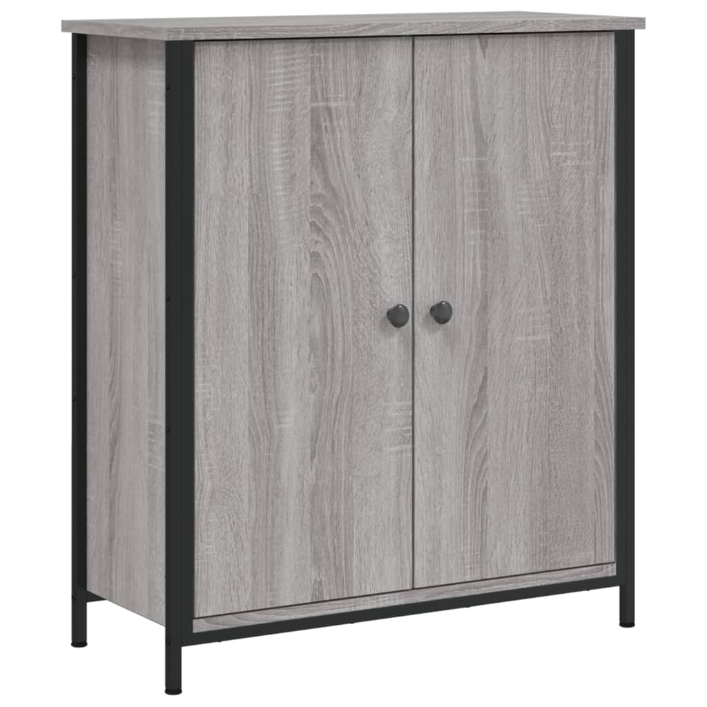 Dressoir 70x30x80 cm bewerkt hout grijs sonoma is nu te koop bij PeponiXL, paradijselijk wonen!