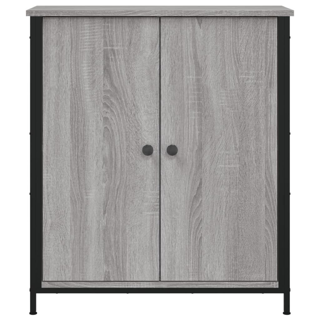 Dressoir 70x30x80 cm bewerkt hout grijs sonoma is nu te koop bij PeponiXL, paradijselijk wonen!
