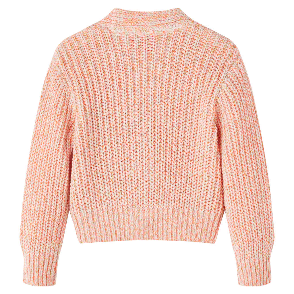 Kindervest gebreid 104 gemengd roze is nu te koop bij PeponiXL, paradijselijk wonen!