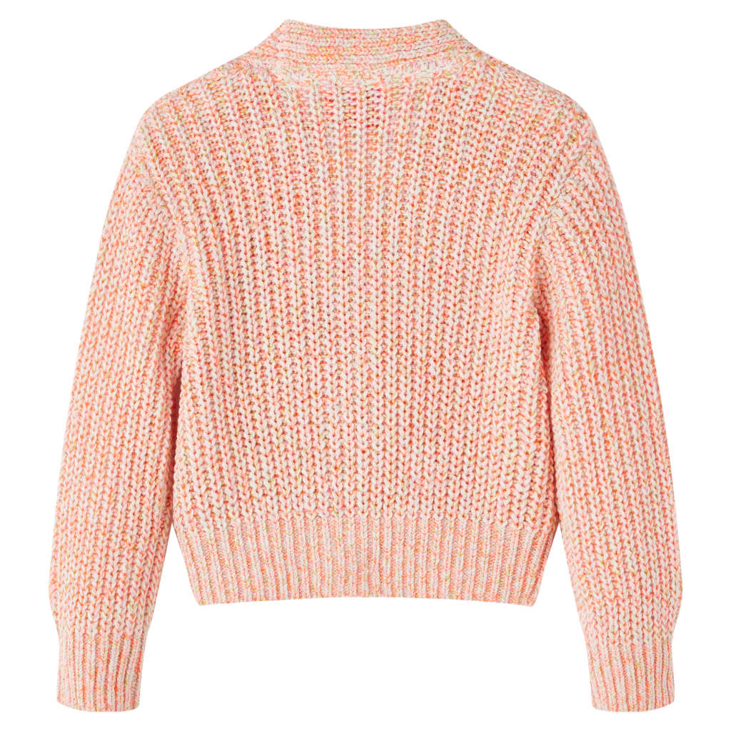 Kindervest gebreid 116 gemengd roze is nu te koop bij PeponiXL, paradijselijk wonen!