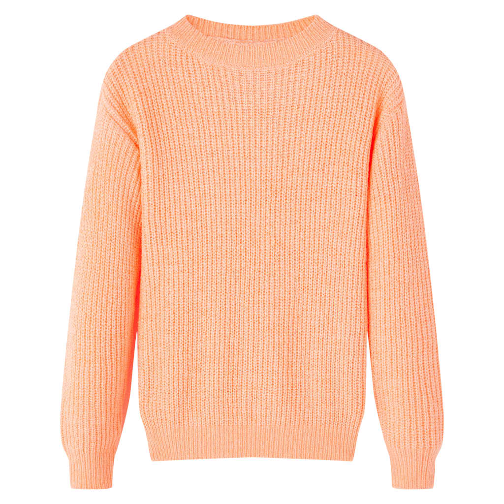 Kindertrui gebreid 128 feloranje is nu te koop bij PeponiXL, paradijselijk wonen!