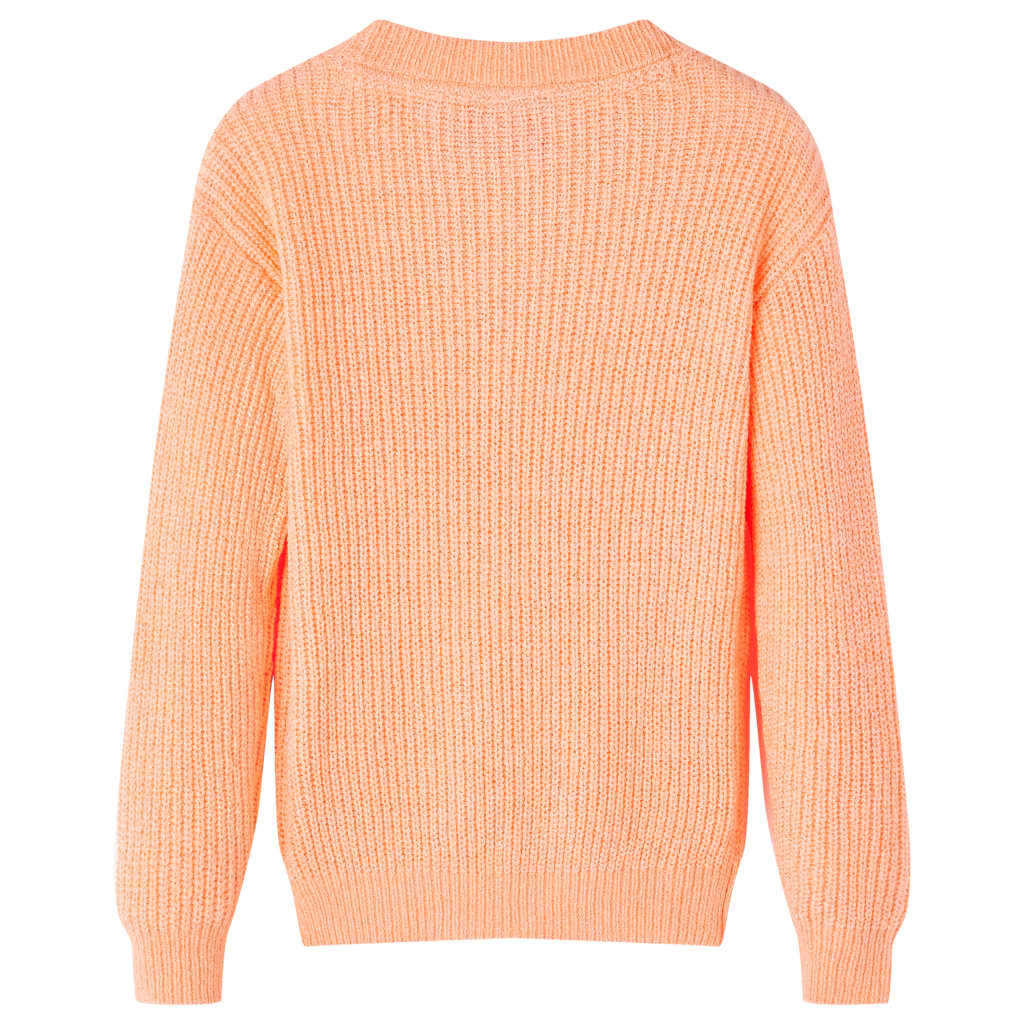 Kindertrui gebreid 128 feloranje is nu te koop bij PeponiXL, paradijselijk wonen!