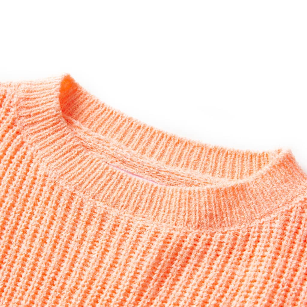 Kindertrui gebreid 128 feloranje is nu te koop bij PeponiXL, paradijselijk wonen!