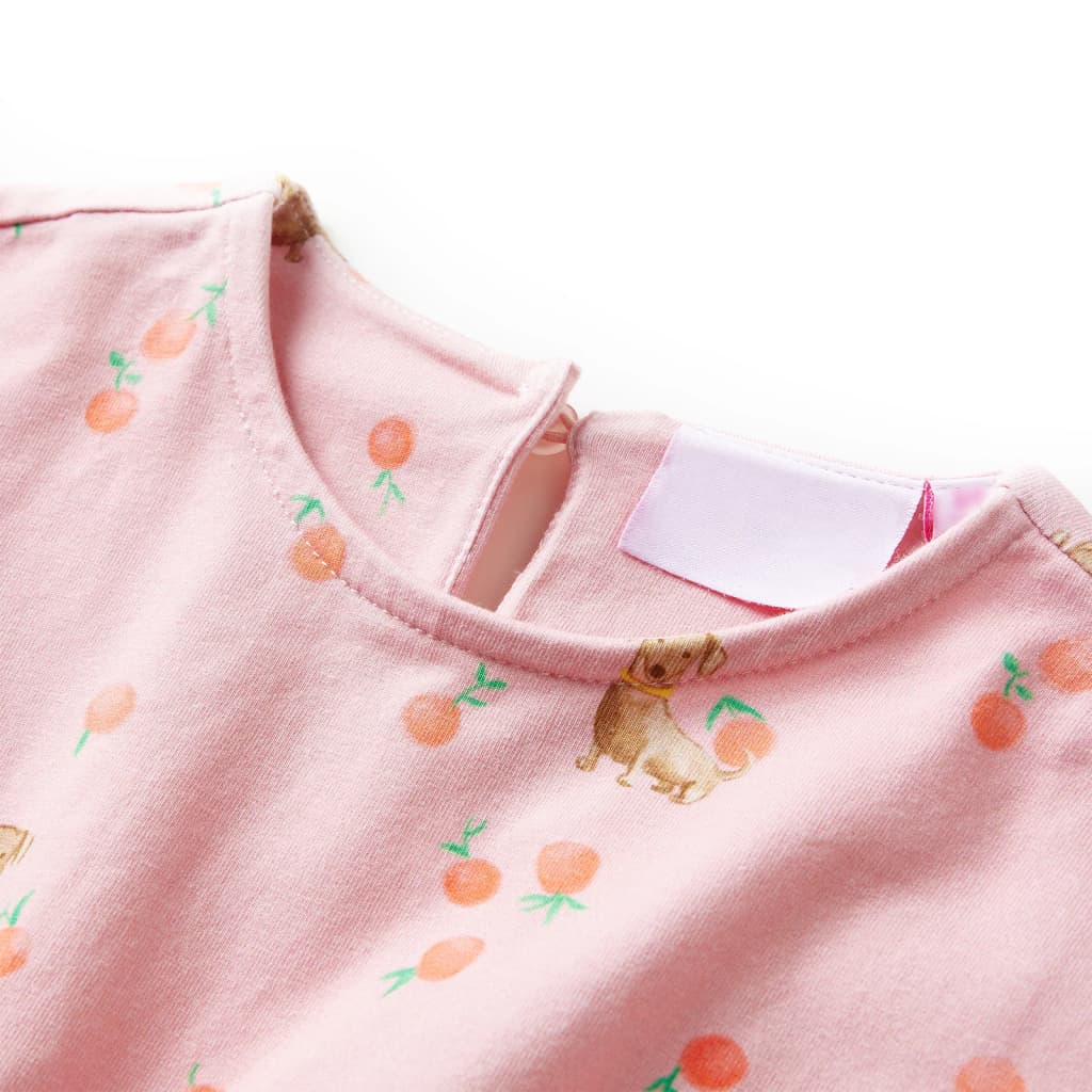 Kinderjurk met trekkoord 116 lichtoranje is nu te koop bij PeponiXL, paradijselijk wonen!
