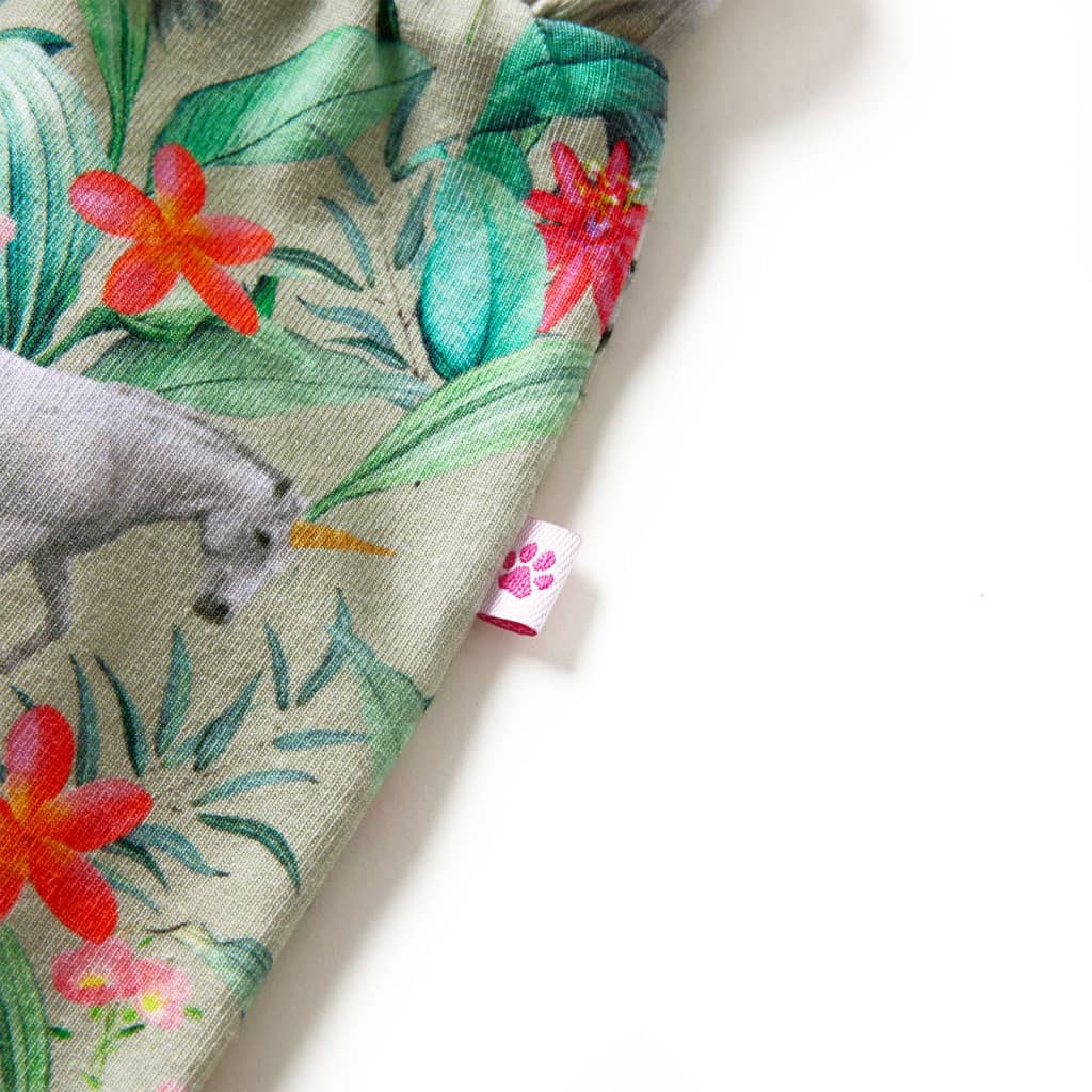 Kindershorts met trekkoord 116 lichtkaki is nu te koop bij PeponiXL, paradijselijk wonen!