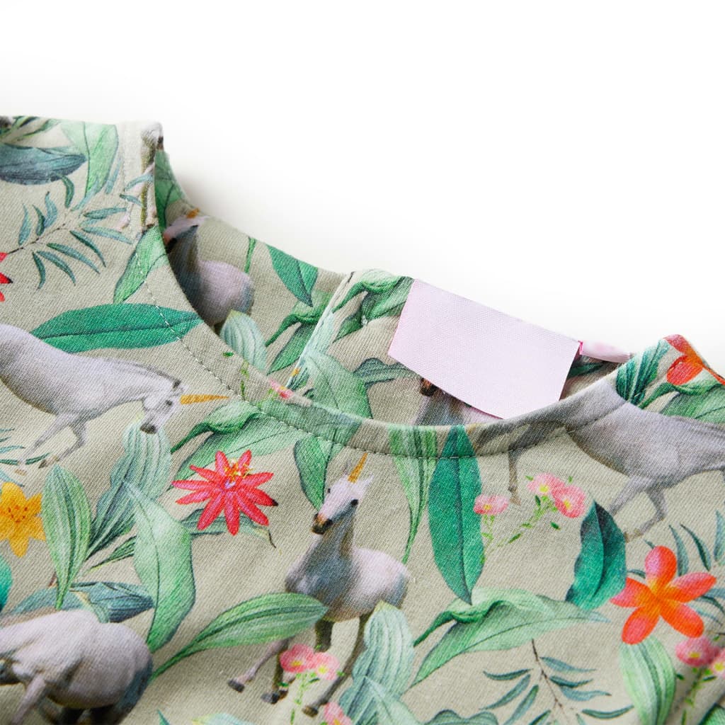 Kinderjurk 104 lichtkakikleurig is nu te koop bij PeponiXL, paradijselijk wonen!