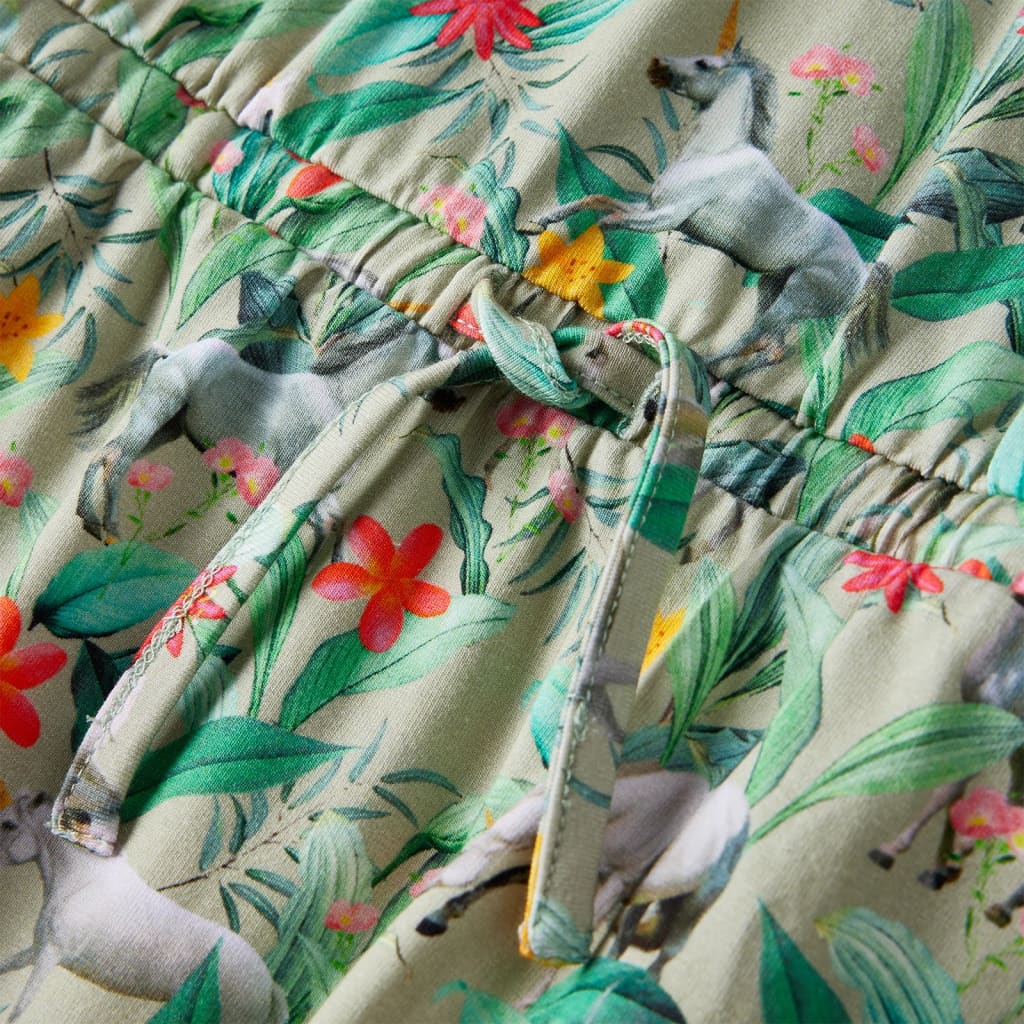 Kinderjurk 104 lichtkakikleurig is nu te koop bij PeponiXL, paradijselijk wonen!