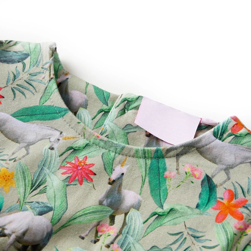 Kinderjurk 116 lichtkakikleurig is nu te koop bij PeponiXL, paradijselijk wonen!