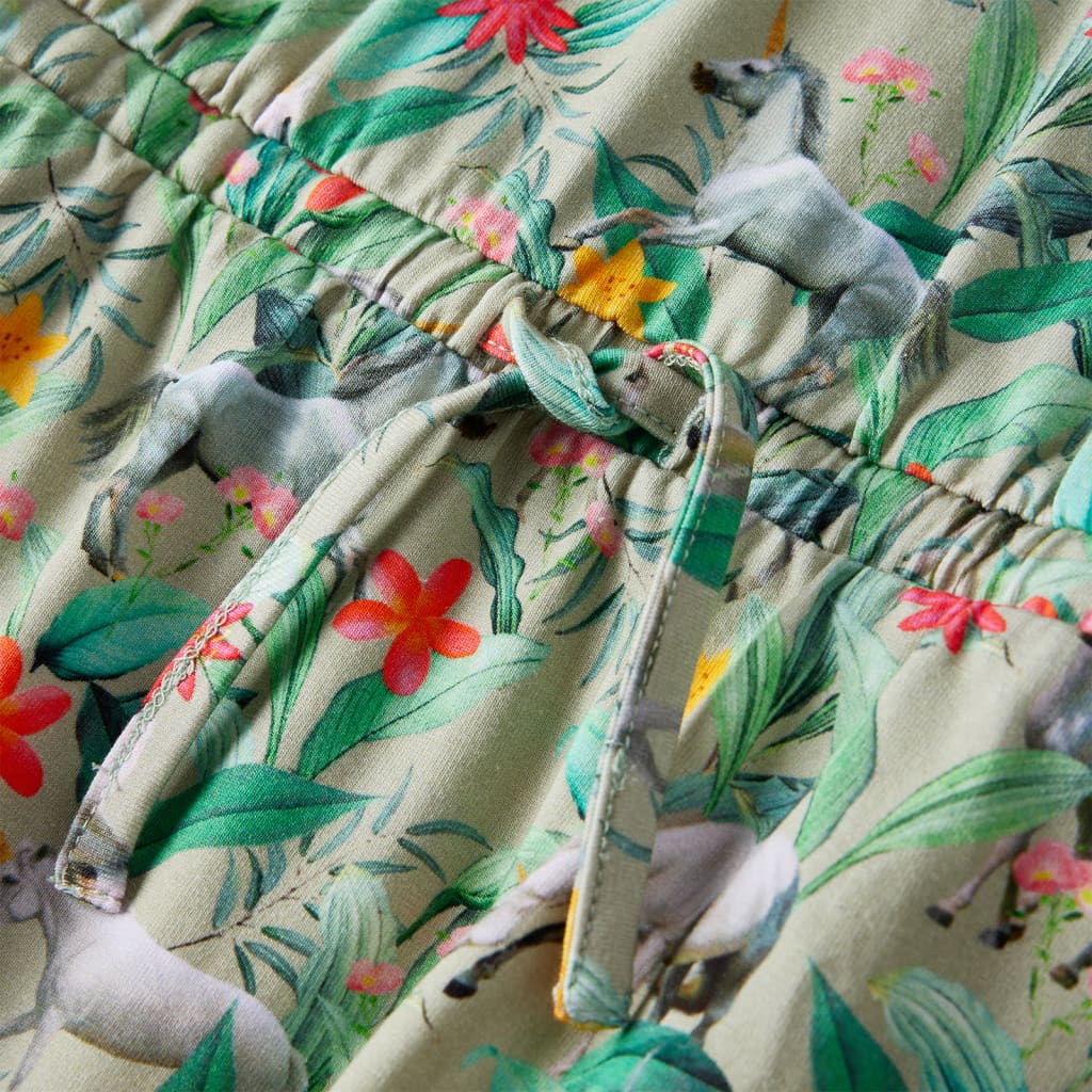 Kinderjurk 128 lichtkakikleurig is nu te koop bij PeponiXL, paradijselijk wonen!