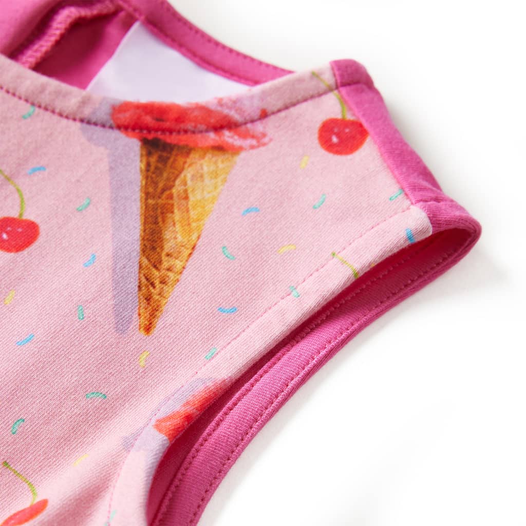 Kinderjurk 128 felroze is nu te koop bij PeponiXL, paradijselijk wonen!