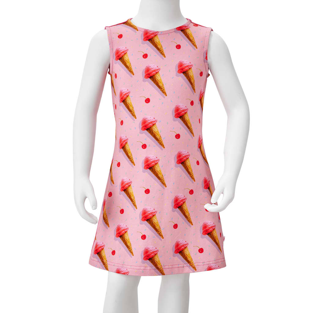 Kinderjurk 128 felroze is nu te koop bij PeponiXL, paradijselijk wonen!