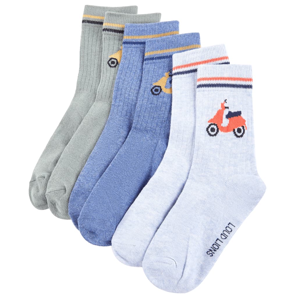 Kindersokken 5 paar EU 30-34 is nu te koop bij PeponiXL, paradijselijk wonen!