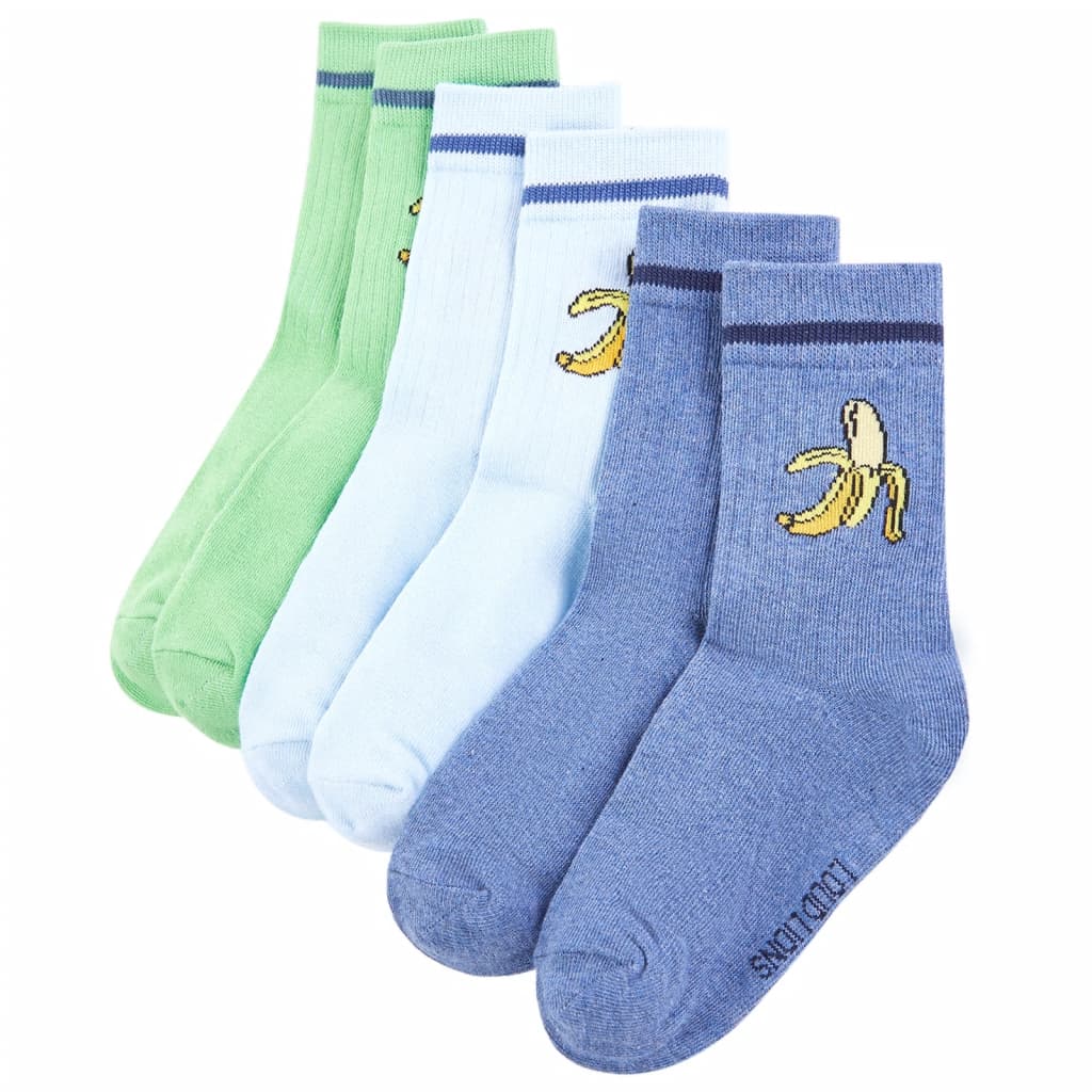 Kindersokken 5 paar EU 23-26 is nu te koop bij PeponiXL, paradijselijk wonen!