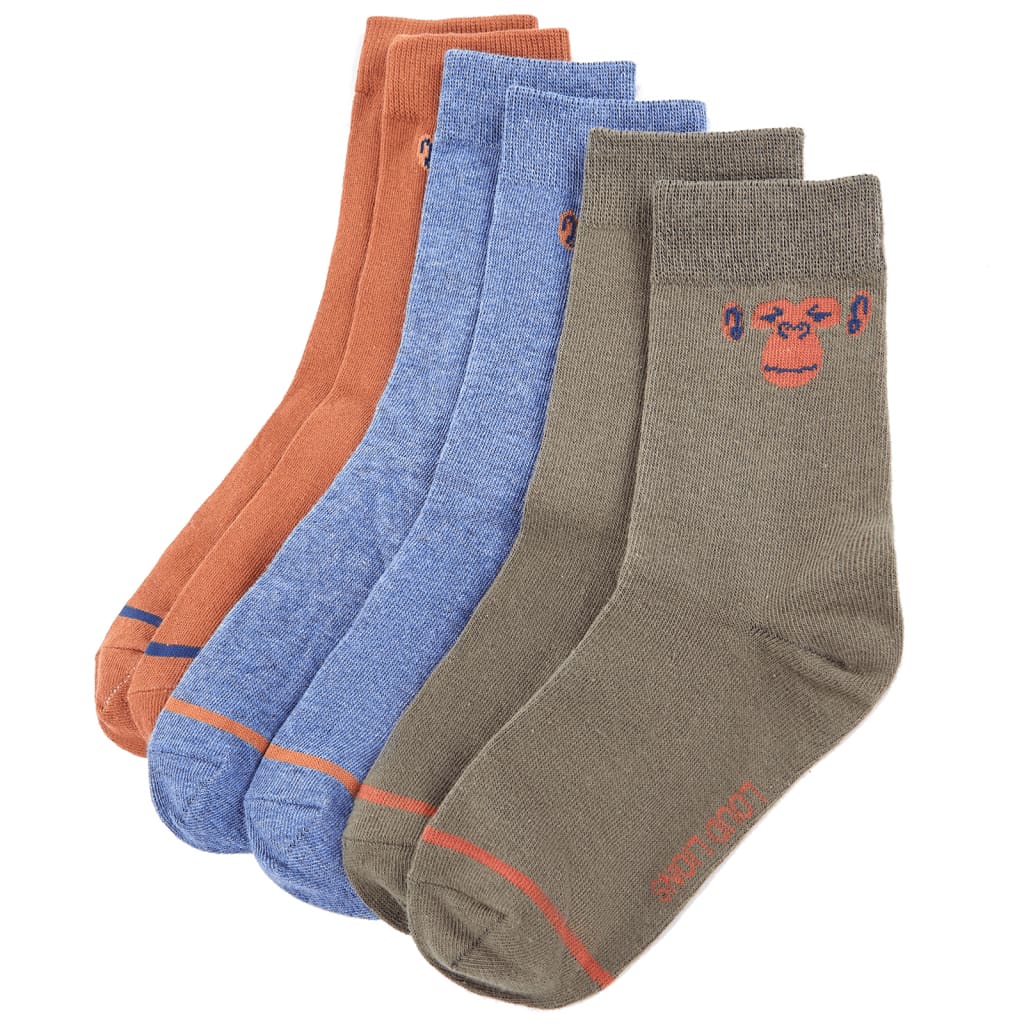 Kindersokken 5 paar EU 30-34 is nu te koop bij PeponiXL, paradijselijk wonen!