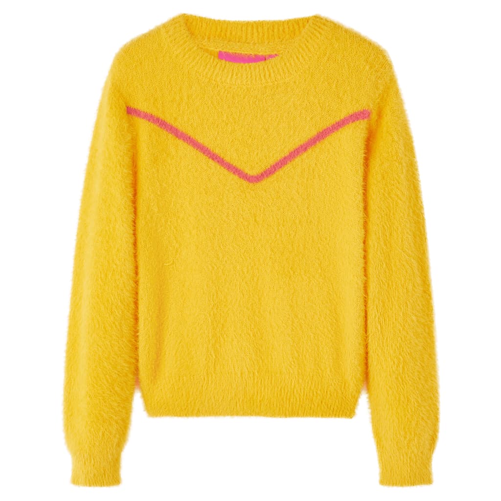 Kindertrui gebreid 140 donkeroker is nu te koop bij PeponiXL, paradijselijk wonen!