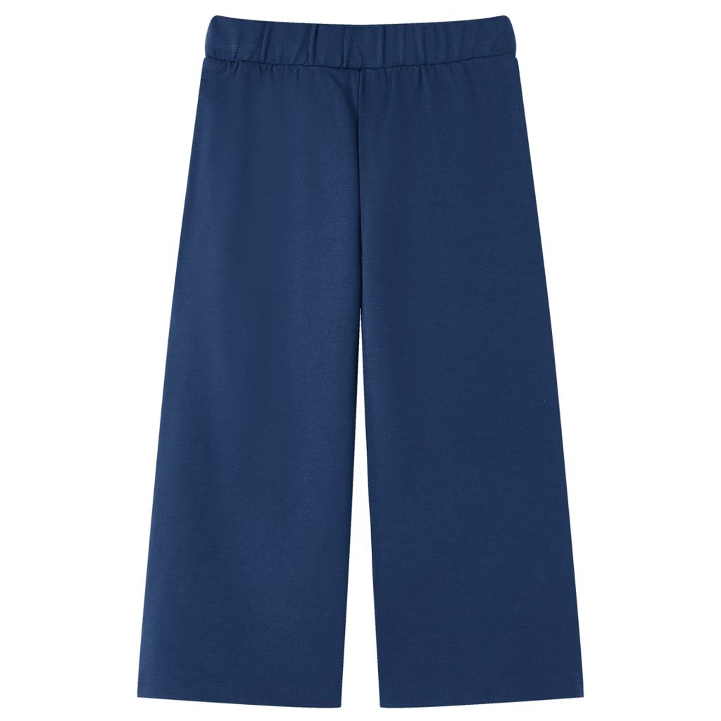 Kinderbroek met wijde pijpen 104 marineblauw is nu te koop bij PeponiXL, paradijselijk wonen!