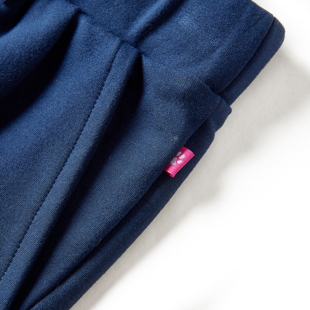 Kinderbroek met wijde pijpen 104 marineblauw is nu te koop bij PeponiXL, paradijselijk wonen!