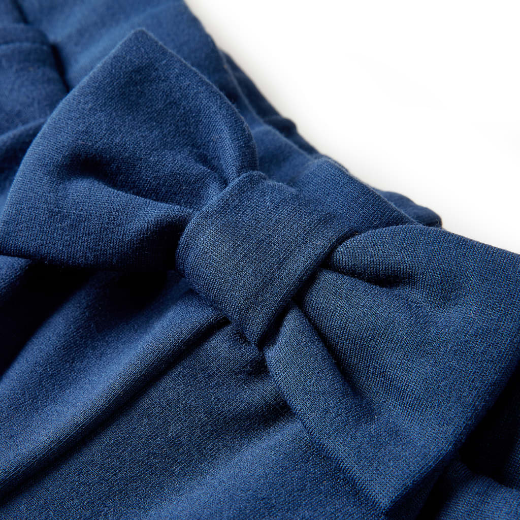 Kinderbroek met wijde pijpen 104 marineblauw is nu te koop bij PeponiXL, paradijselijk wonen!
