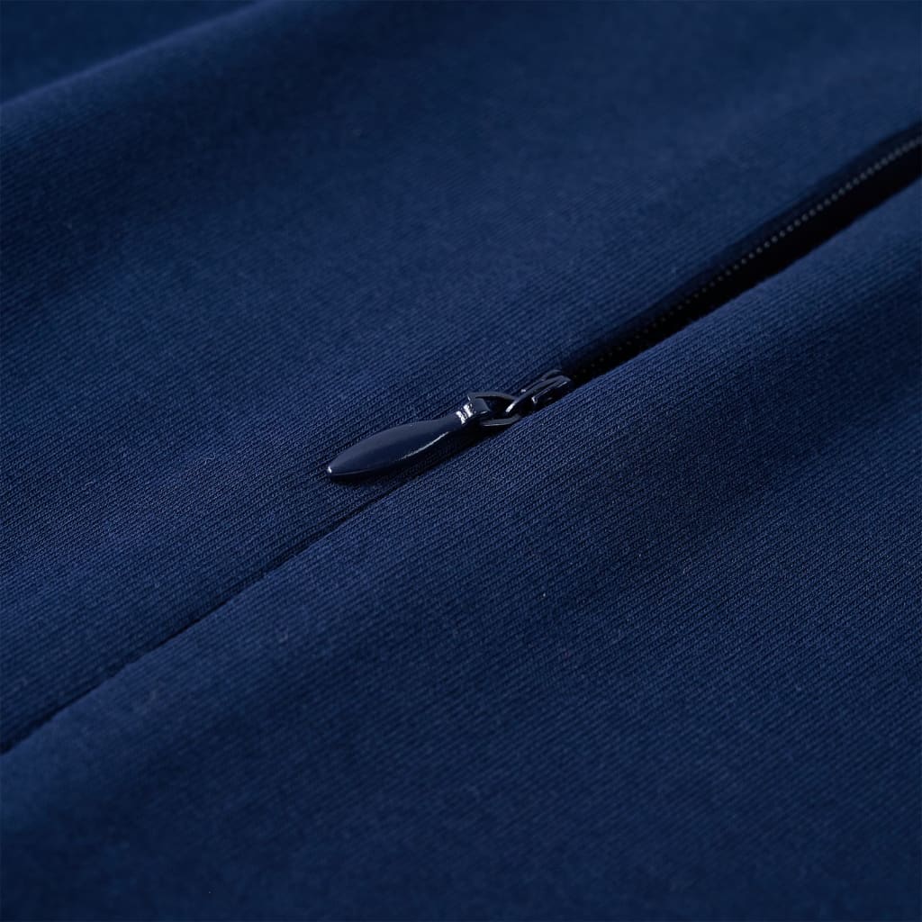 Kinderjurk met lange mouwen 104 marineblauw is nu te koop bij PeponiXL, paradijselijk wonen!