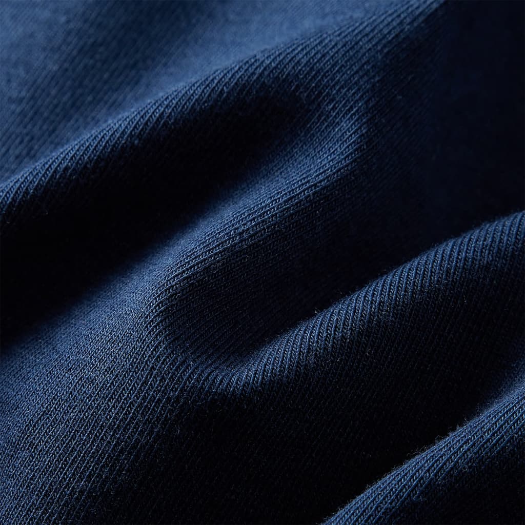 Kinderjurk met lange mouwen 140 marineblauw is nu te koop bij PeponiXL, paradijselijk wonen!
