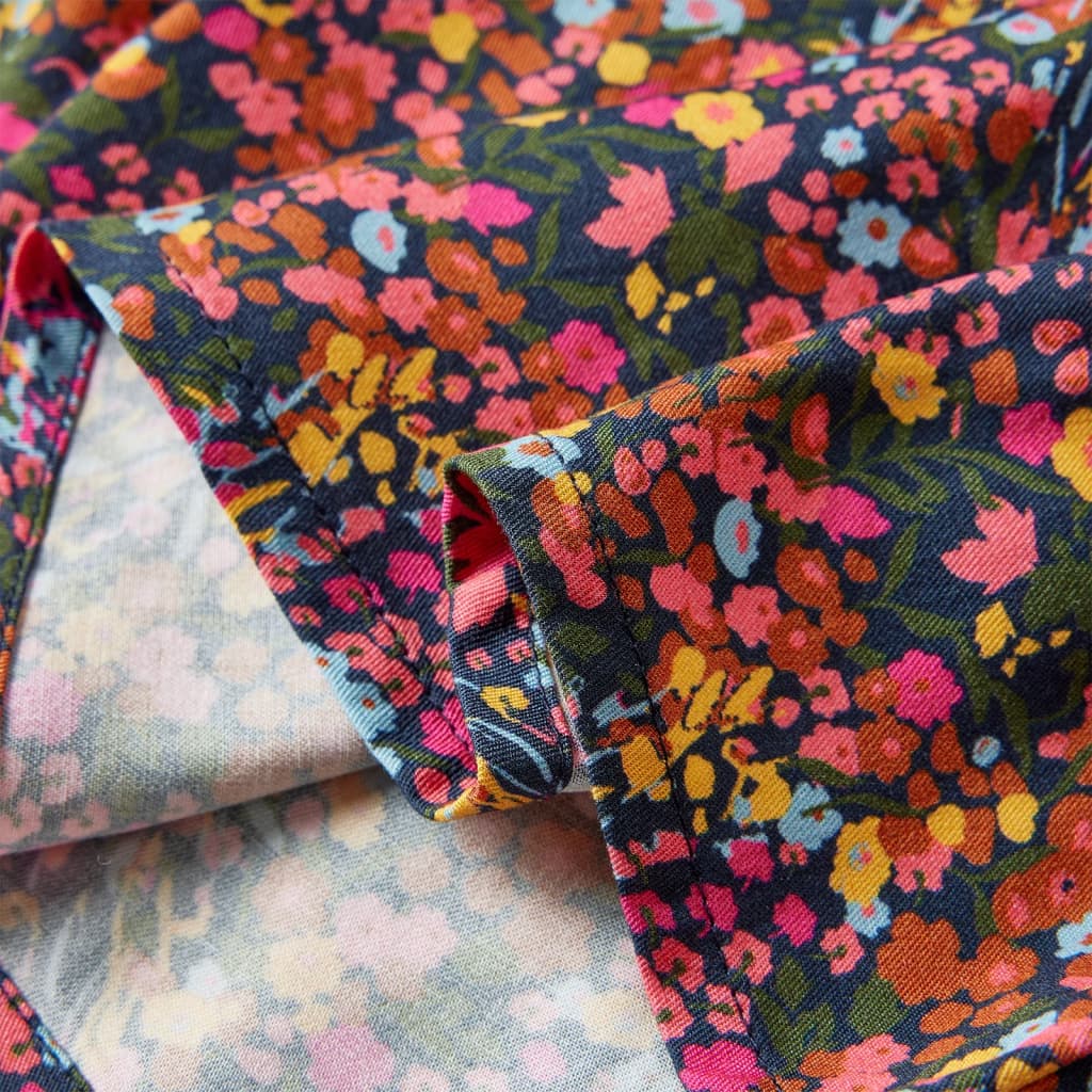 Kinderjurk met lange mouwen 104 meerkleurig is nu te koop bij PeponiXL, paradijselijk wonen!