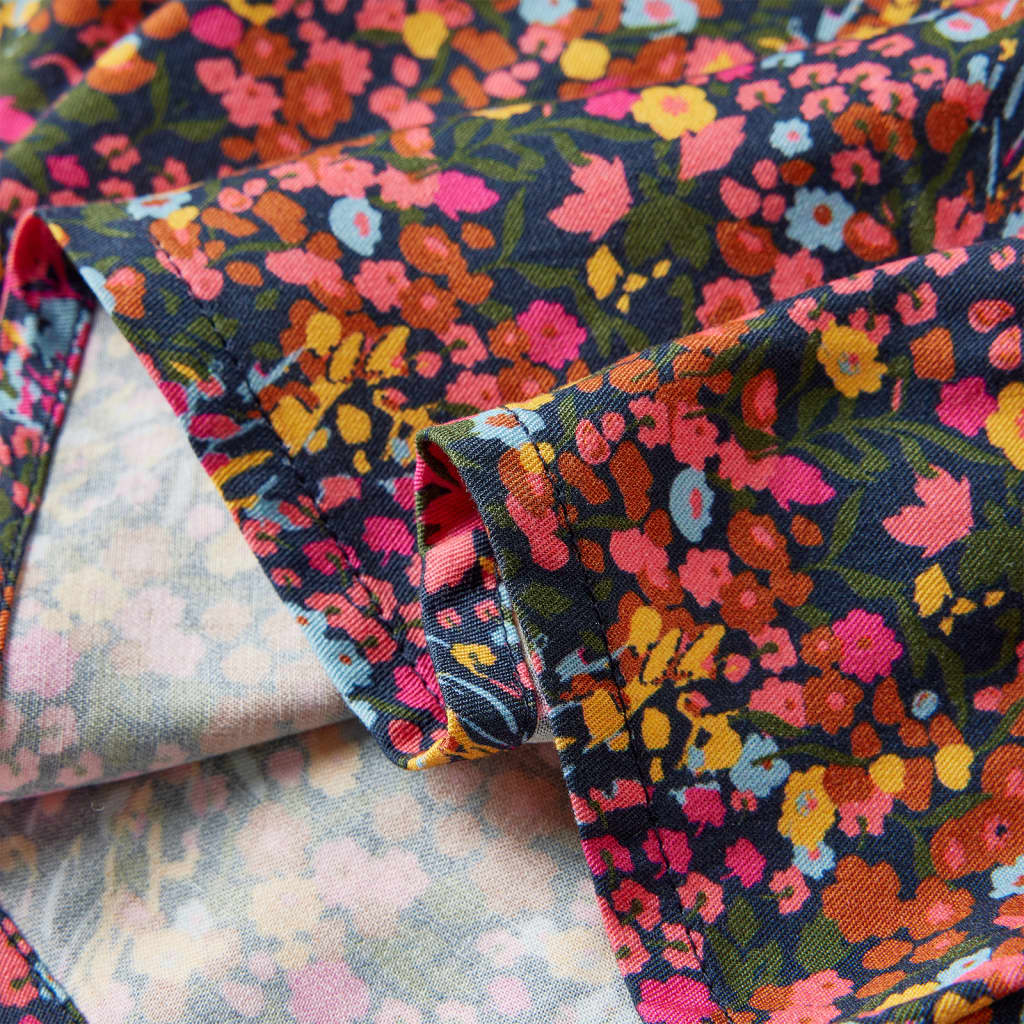 Kinderjurk met lange mouwen 140 meerkleurig is nu te koop bij PeponiXL, paradijselijk wonen!